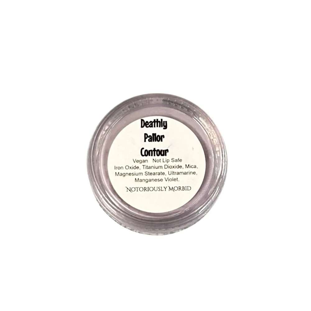 Notoriously Morbid Deathly Pallor Contour Vegan Loose Powder Limited Edition